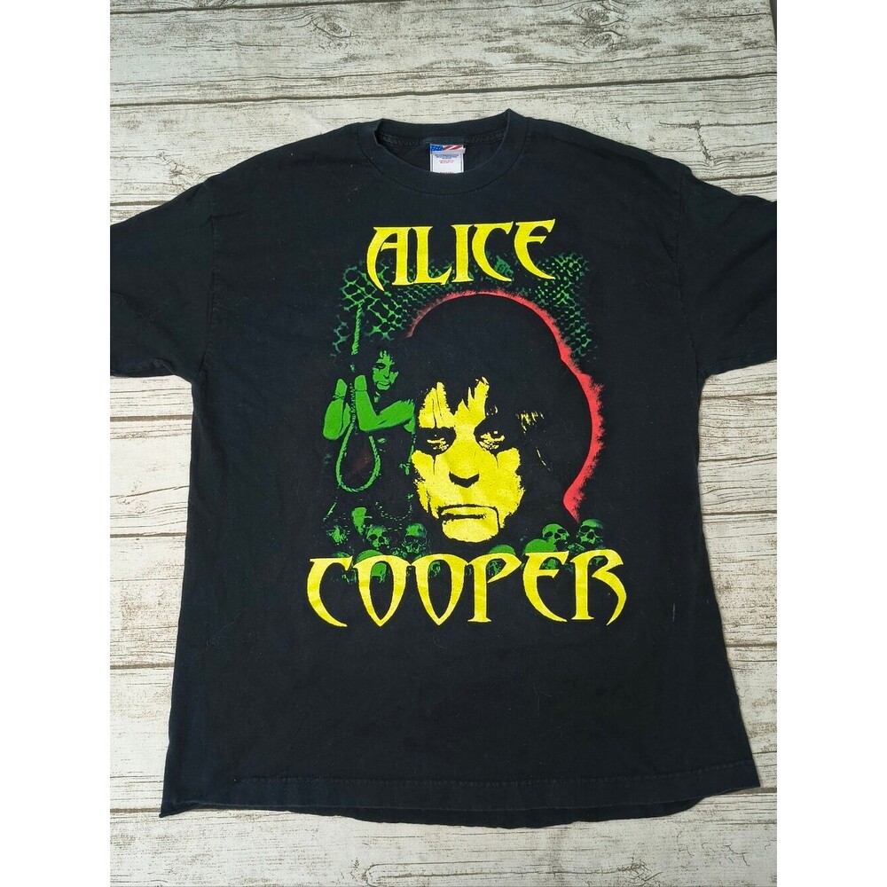 2004 Alice Cooper "The Eyes of Alice Cooper" concert tour T-shirt Size XL